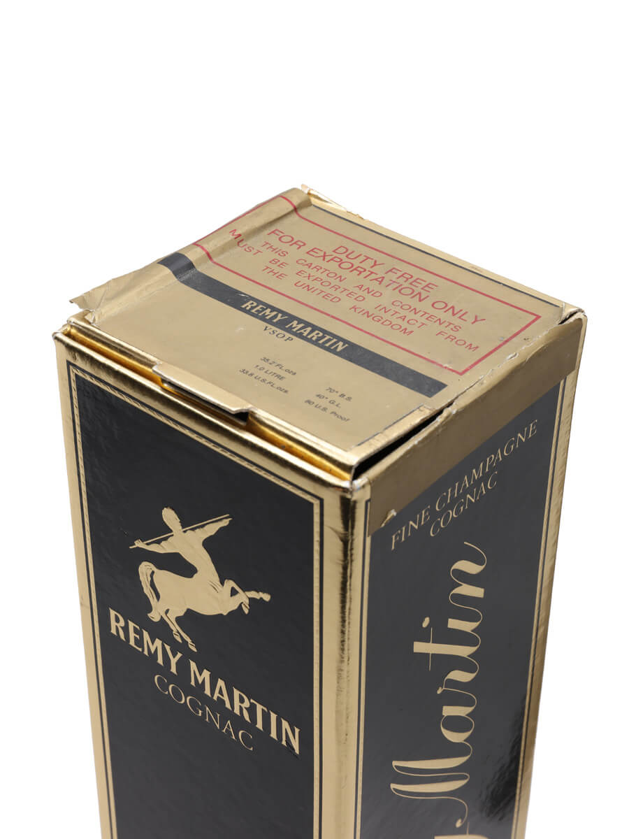 Remy Martin VSOP Cognac / Fine Champagne / Bot.1980s / Litre