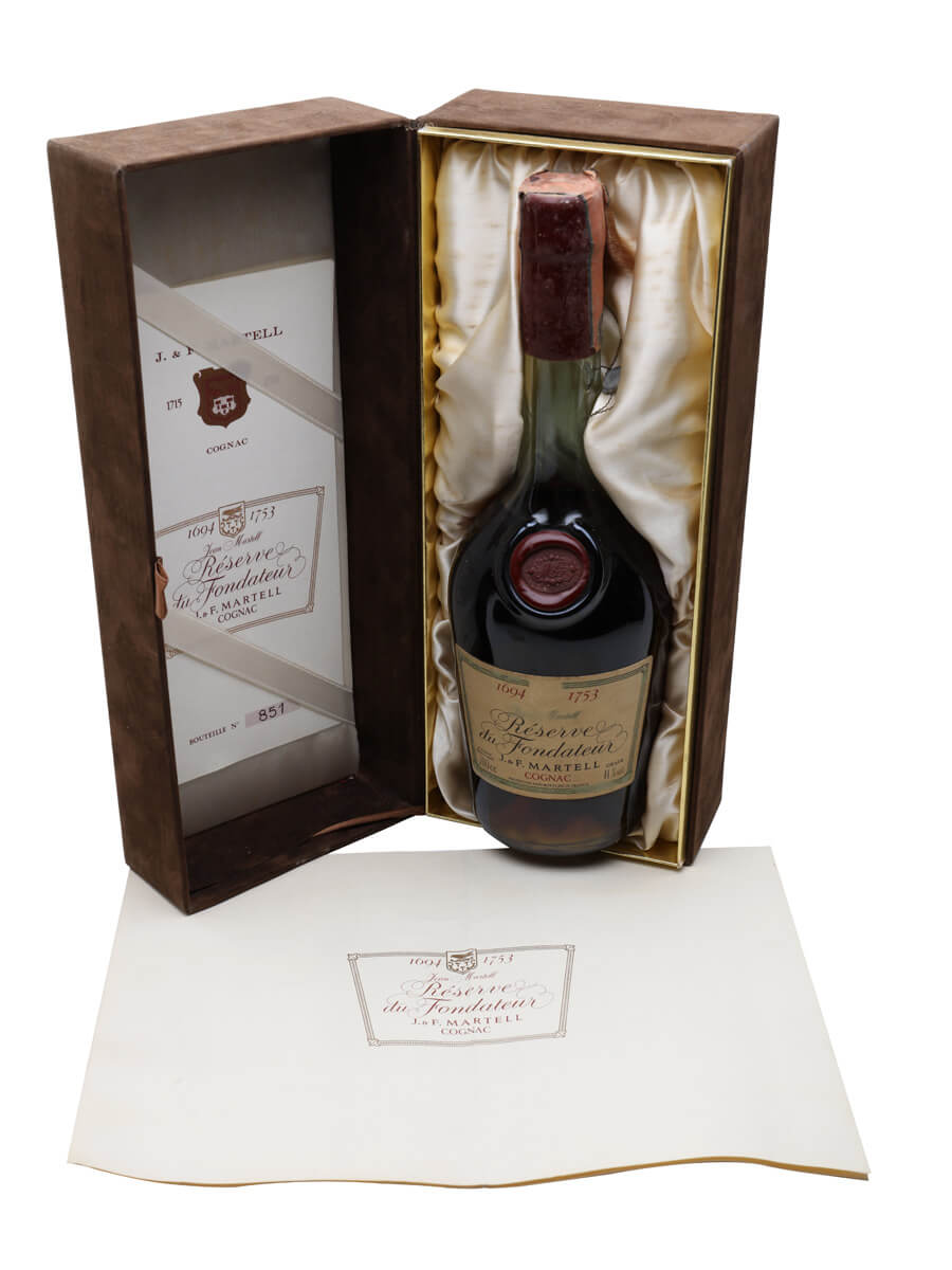 Martell Reserve Du Fondateur Cognac (1694-1753) / Bot.1982