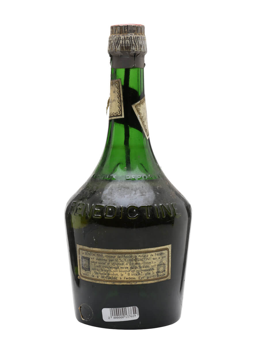 Benedictine D.O.M Liqueur Bot.1970s The Whisky Exchange