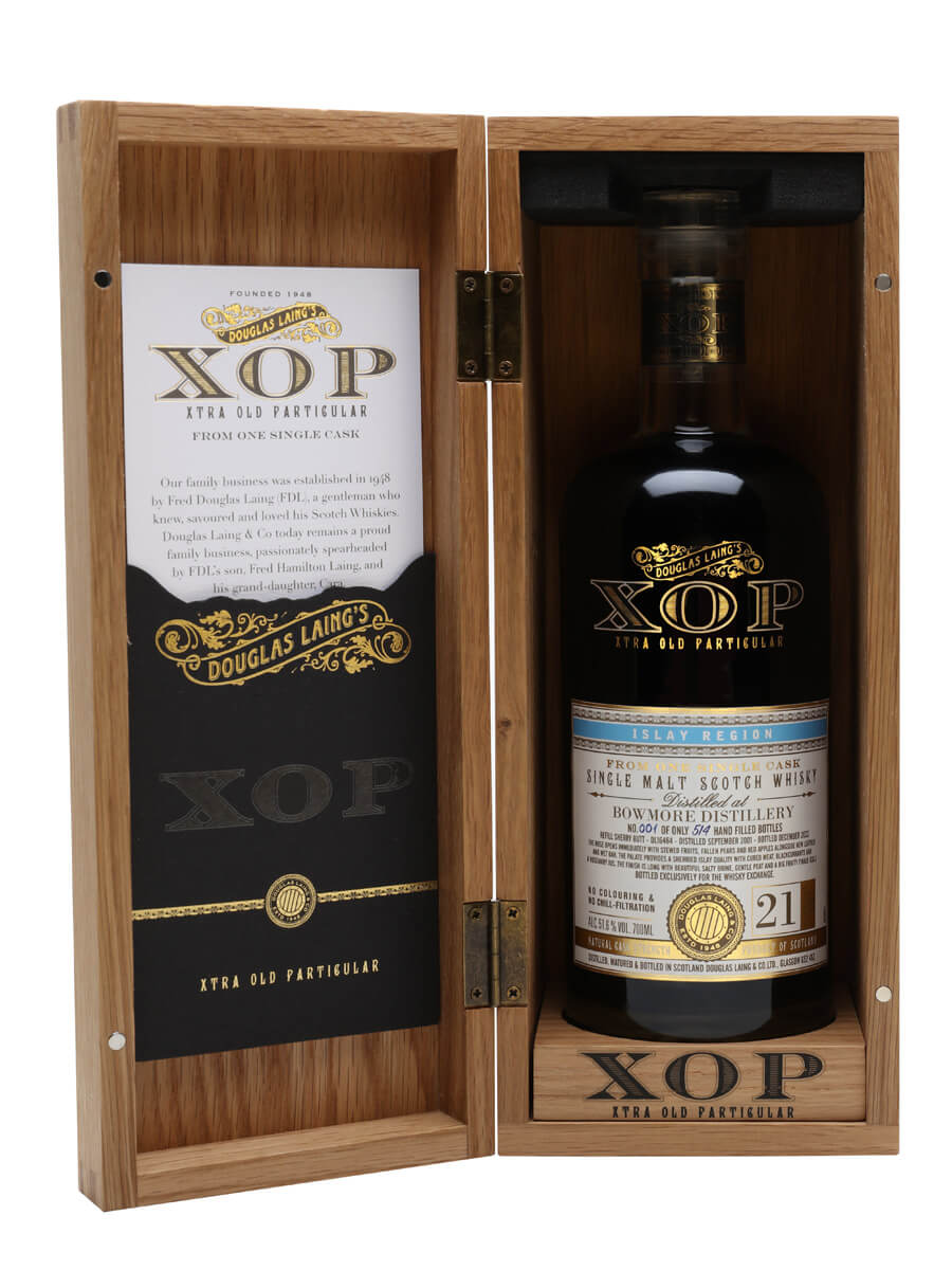 Bowmore 2001 / 21 Year Old / Xtra Old Particular for The Whisky Exchange