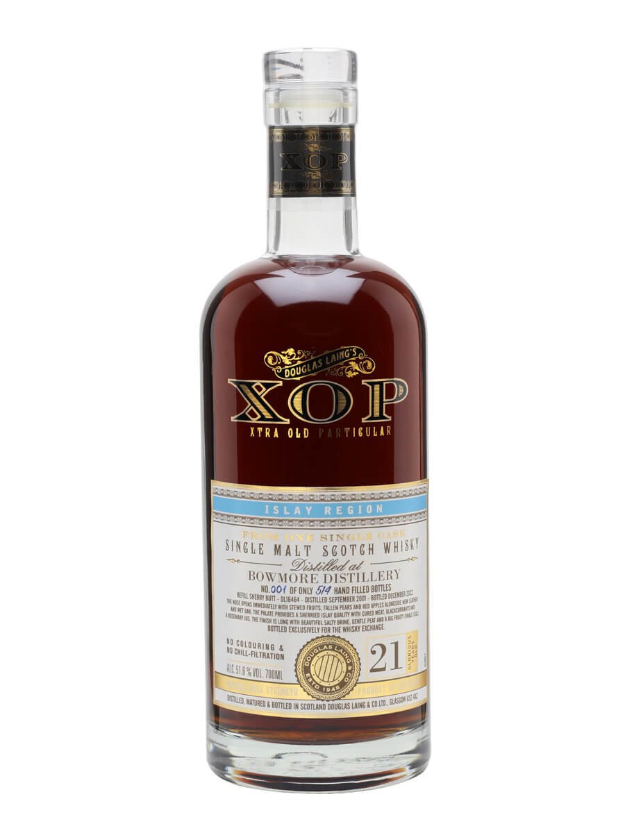 Bowmore 2001 / 21 Year Old / Xtra Old Particular for The Whisky Exchange