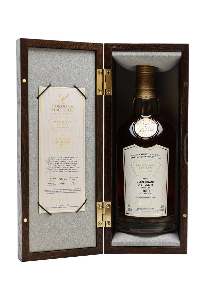 Glen Grant 1959 / 63 year Old / Sherry Cask / Mr George Legacy Third Edition