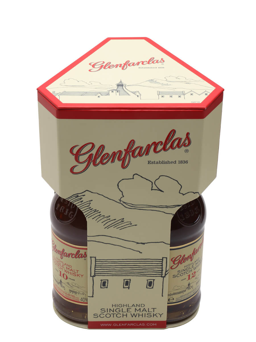 Glenfarclas 10, 12 Year Old & 105 Tri Pack / 3x20cl