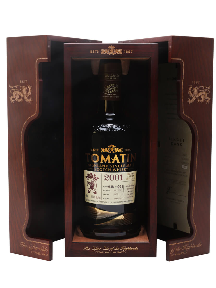 Tomatin 2001 / 20 Year Old / PX Sherry Cask / UK Exclusive