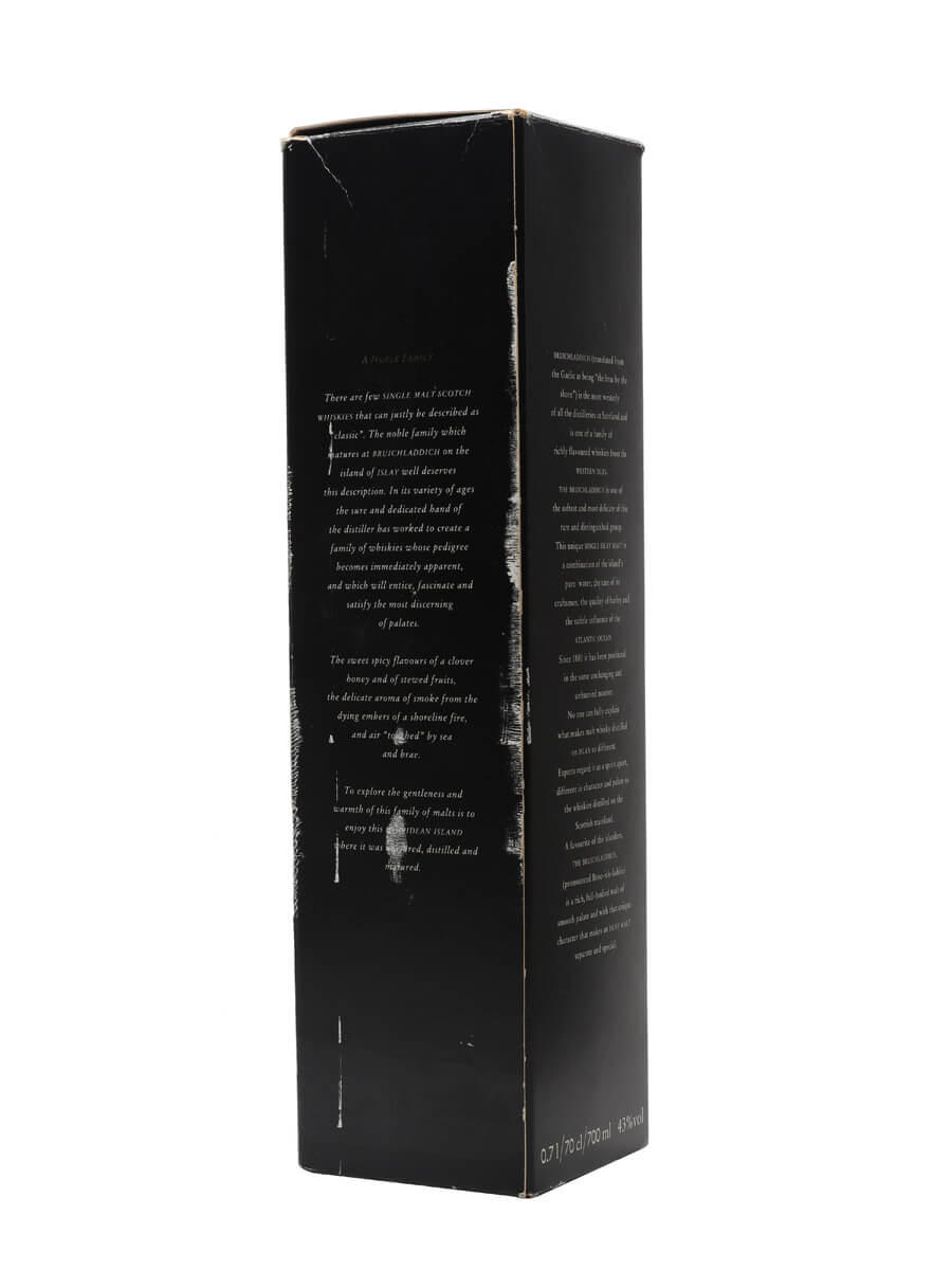 Bruichladdich 21 Year Old / Bot.1990s