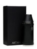 Black Leather Hunting Hip Flask & 2 Cups / 225ml