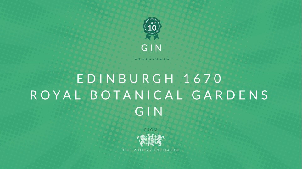 Edinburgh 1670 gin – Top Ten Gins June 2021