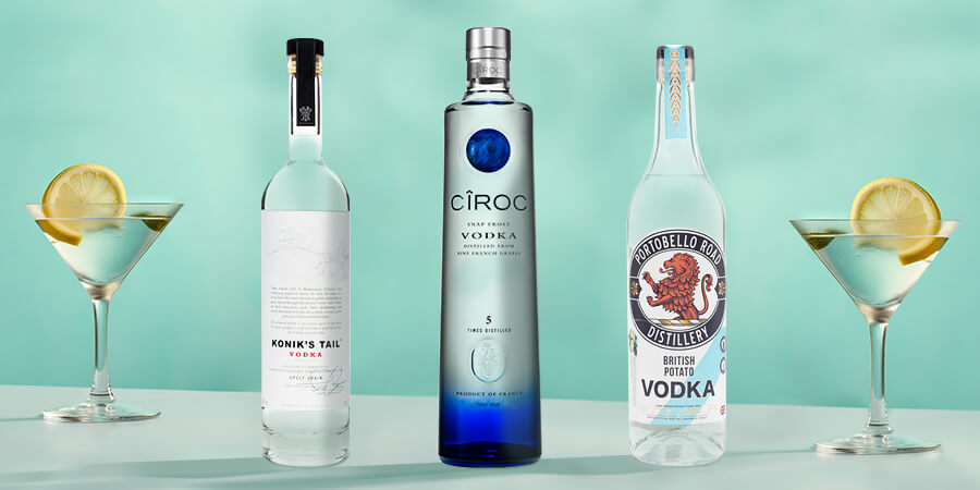 Our Top 10 Martini Vodkas